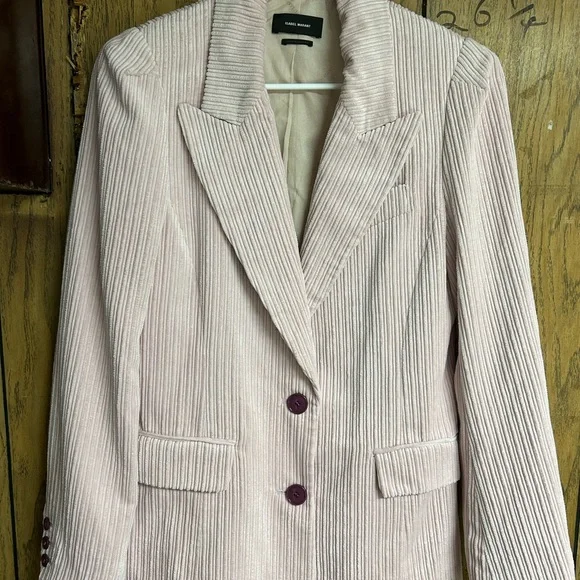 Pink Corduroy Blazer - Picture 15 of 15